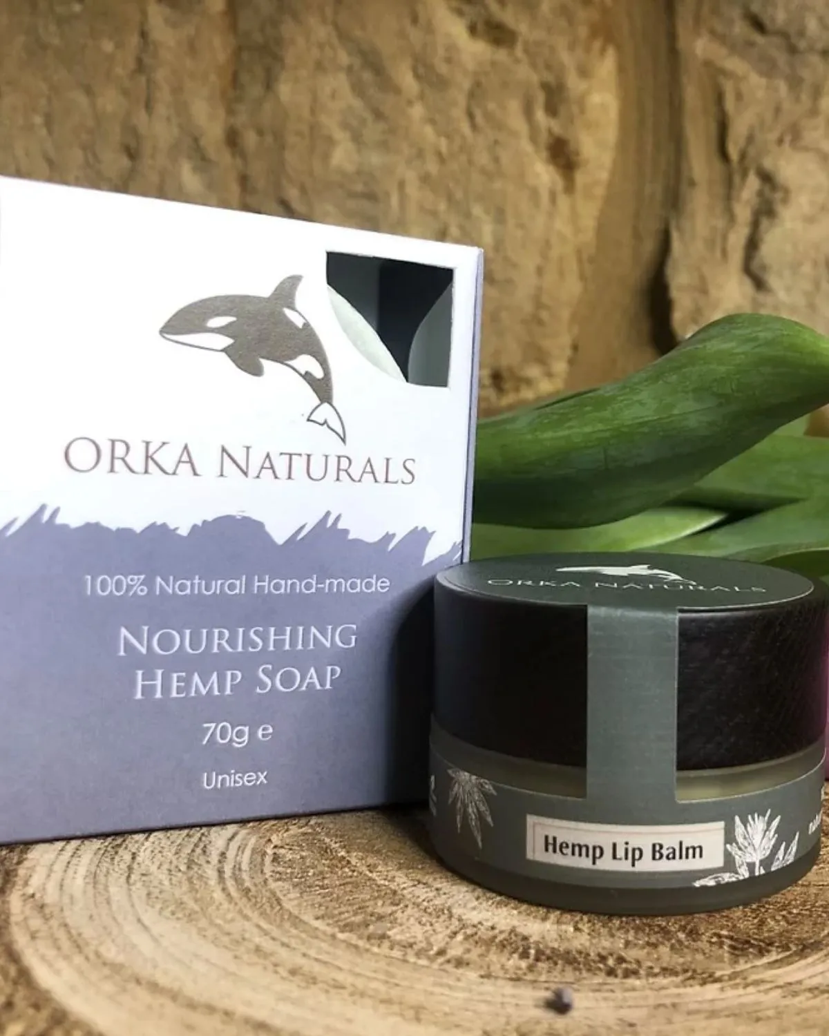Hemp Soap and Lip Balm Gift Box