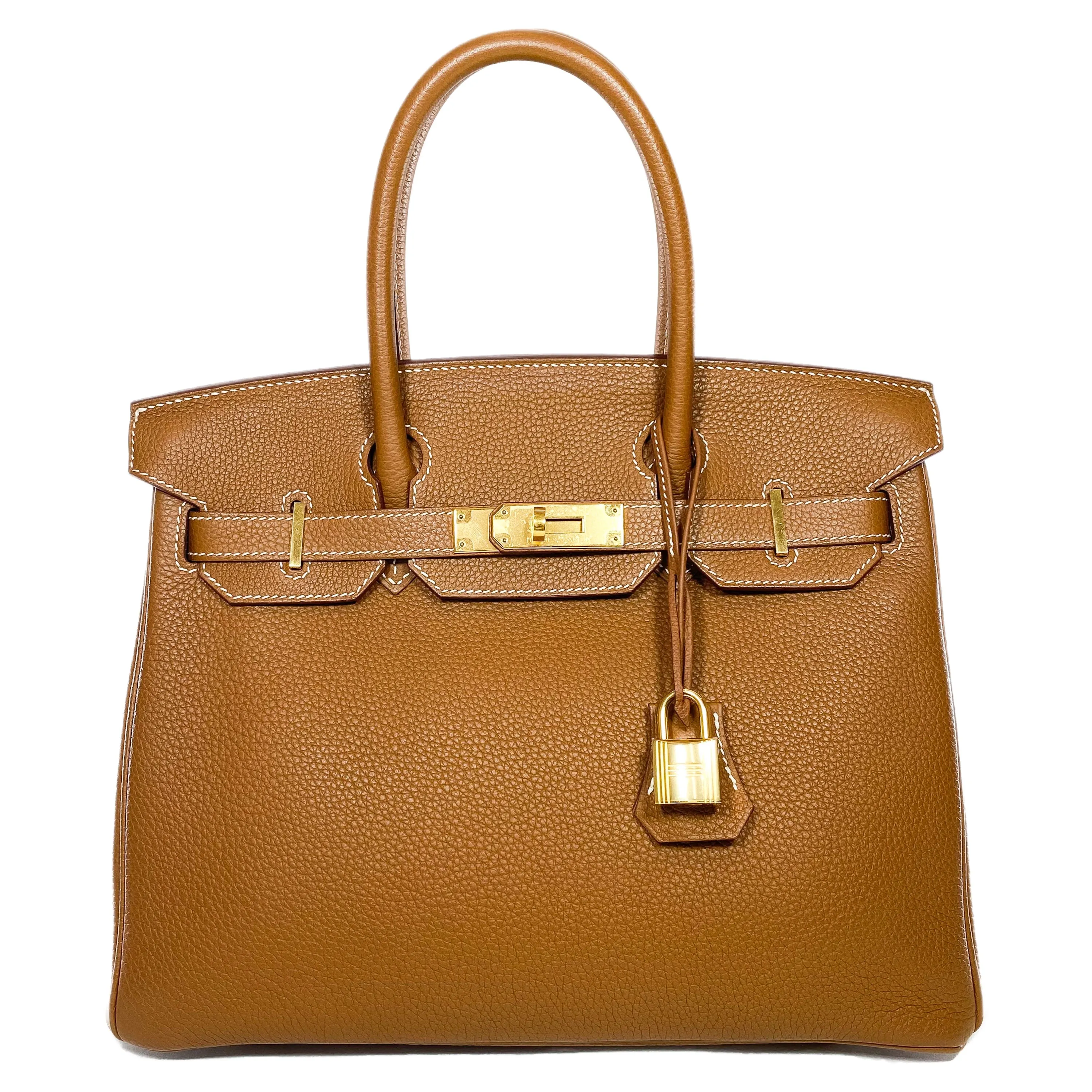 Hermes Birkin 30 Gold Togo Gold Hardware