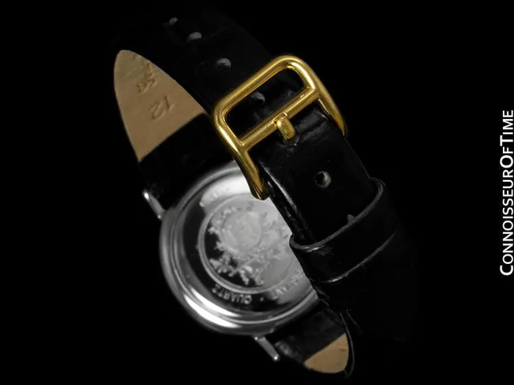 Hermes Meteore Ladies Watch - Stainless Steel & Solid 18K Gold
