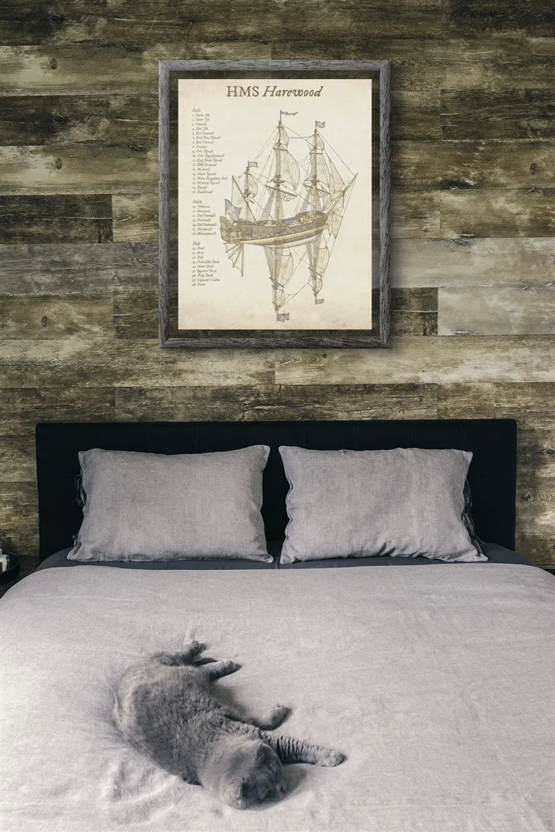 HMS Harewood Fantasy Map