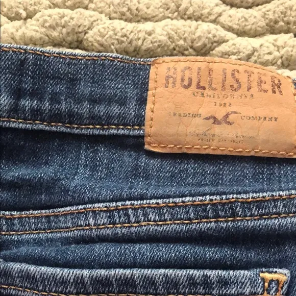 Hollister Blue Denim Shorts