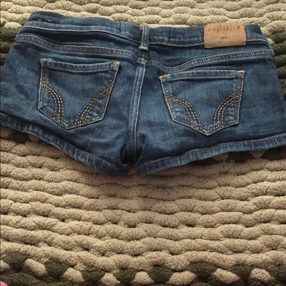 Hollister Blue Denim Shorts