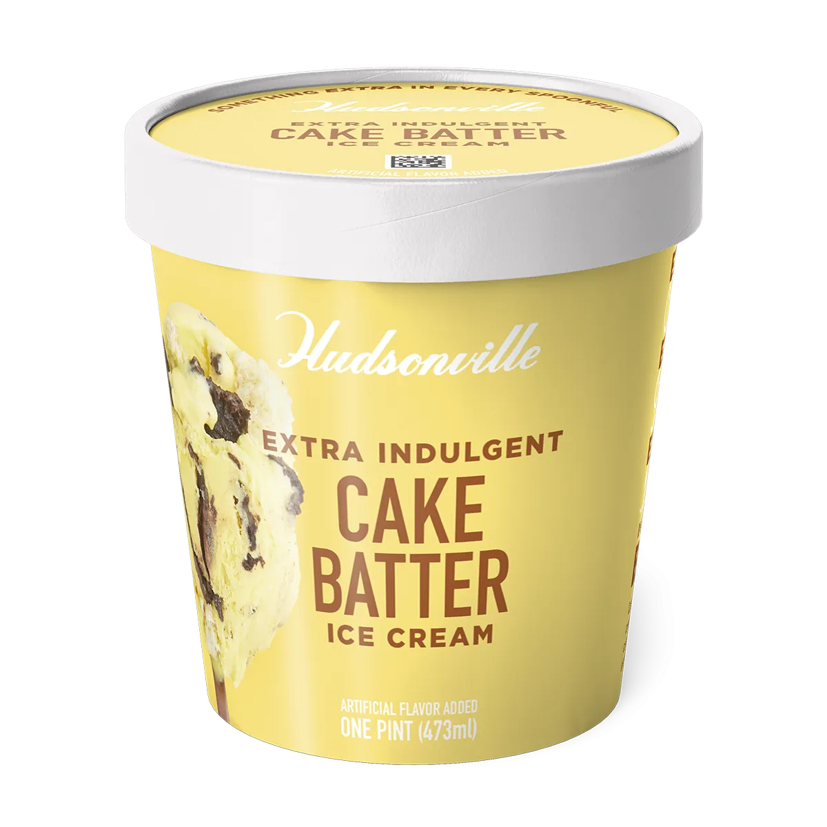 Hudsonville Ice Cream, Cake Batter (Pint)