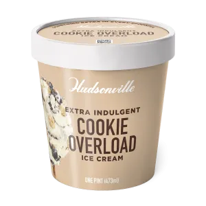Hudsonville Ice Cream, Cookie Overload (Pint)