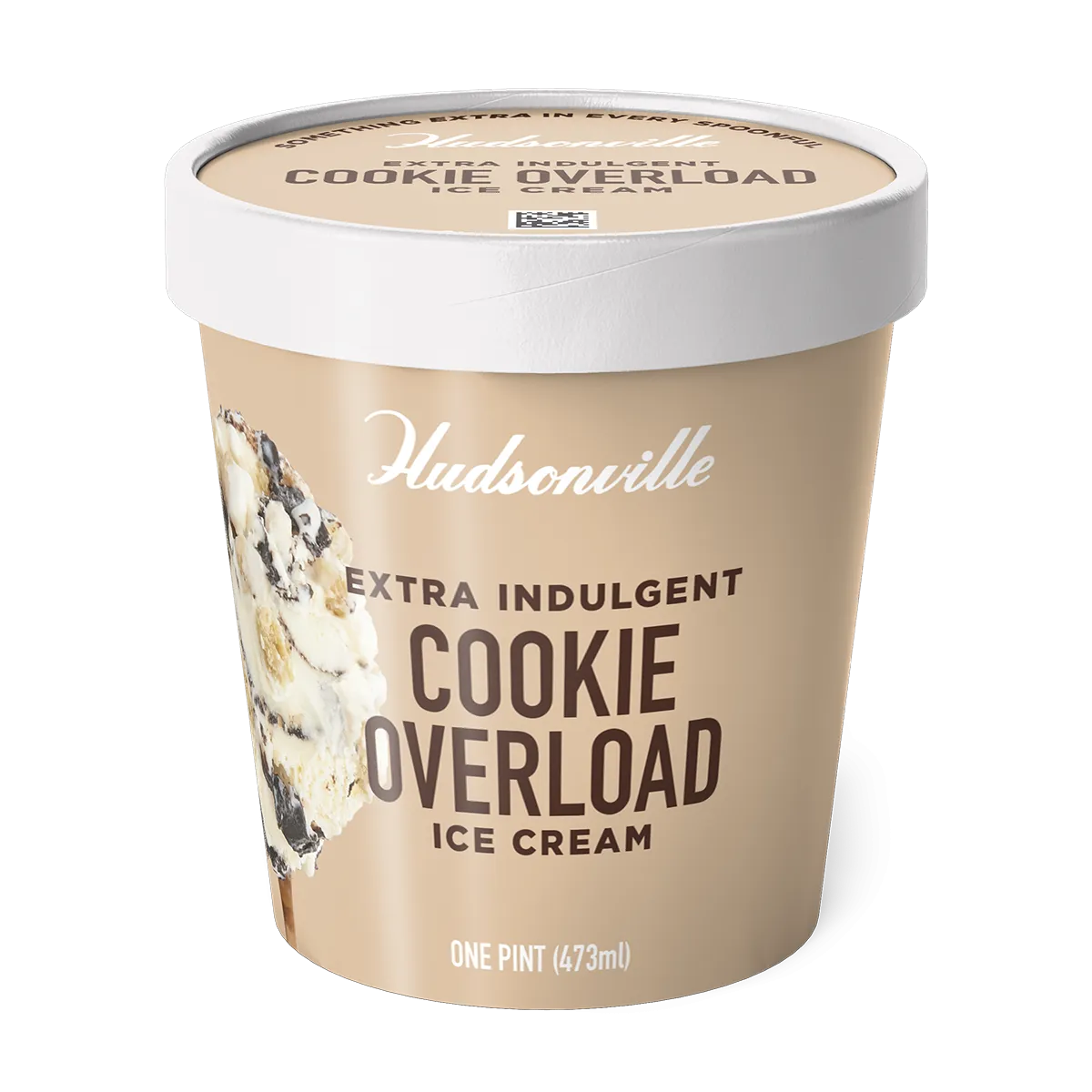 Hudsonville Ice Cream, Cookie Overload (Pint)