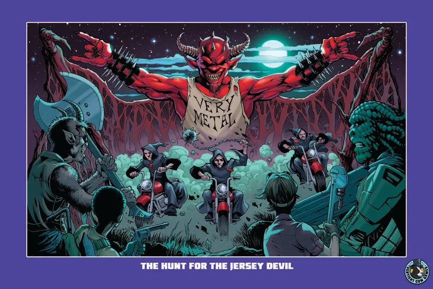 Hunt For The Jersey Devil Canvas Print Secret Unknown Stuff: Escape from Dulce