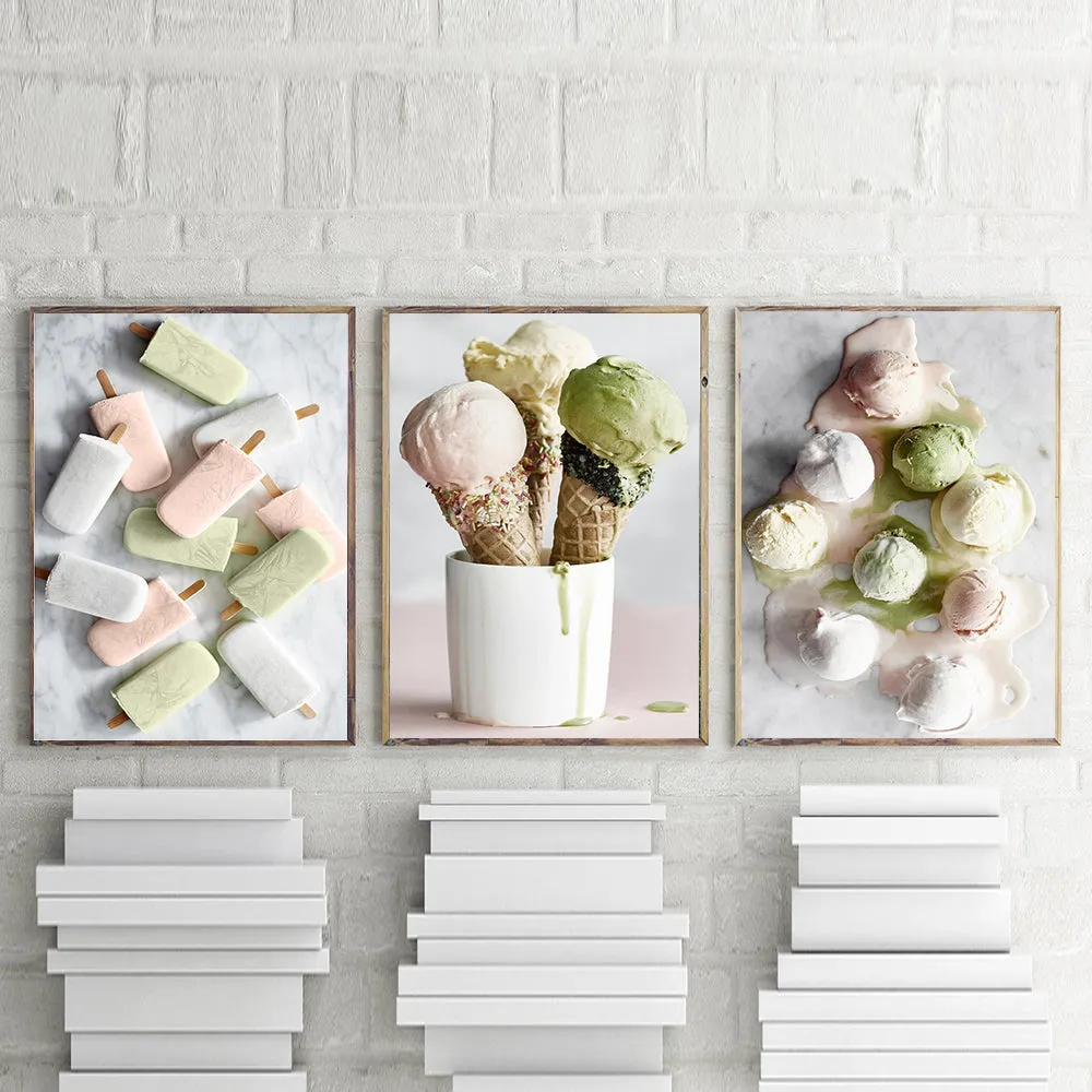 Ice Cream Wall Art