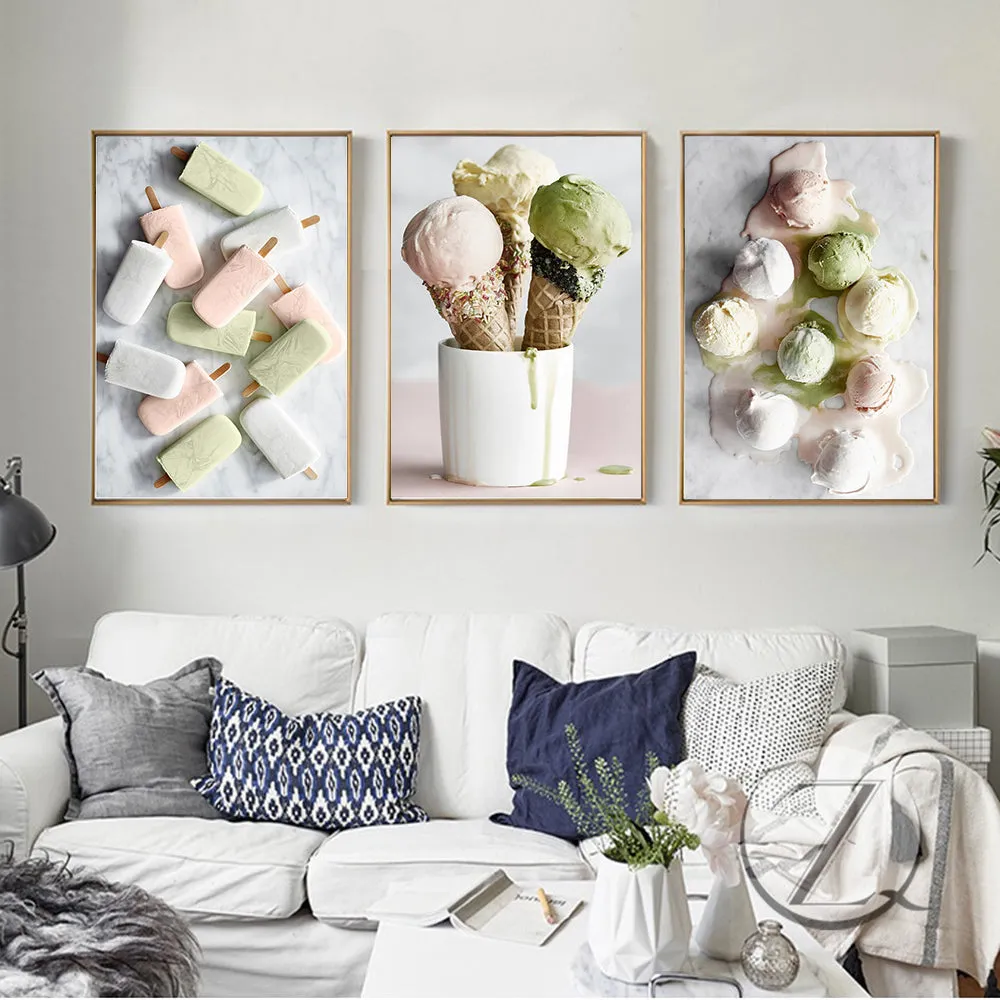 Ice Cream Wall Art