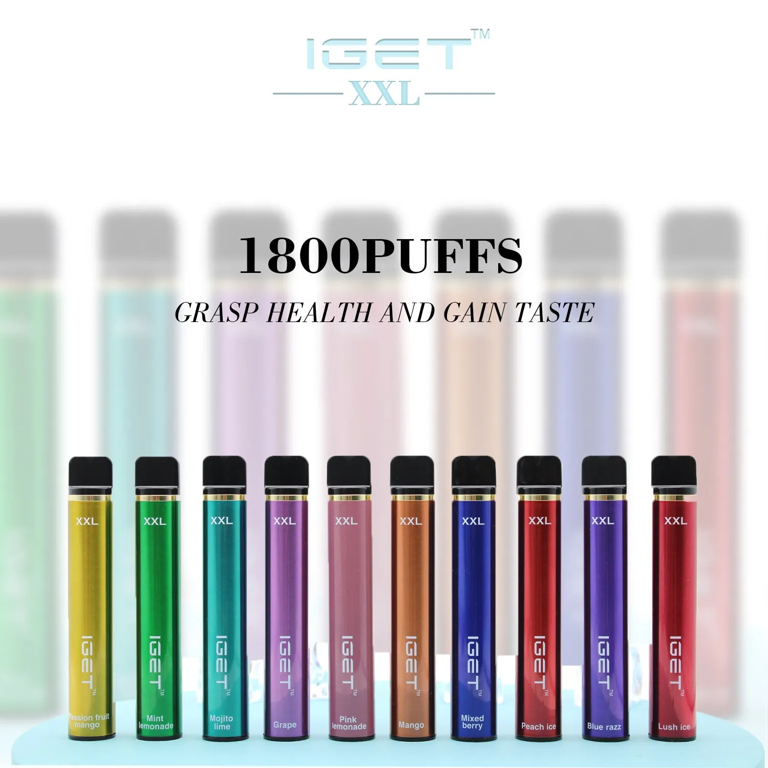 IGET XXL Disposable Vape 1800 Puffs (5%)