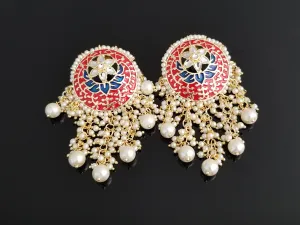 Indo Western Trendy Earring With Gold Plating