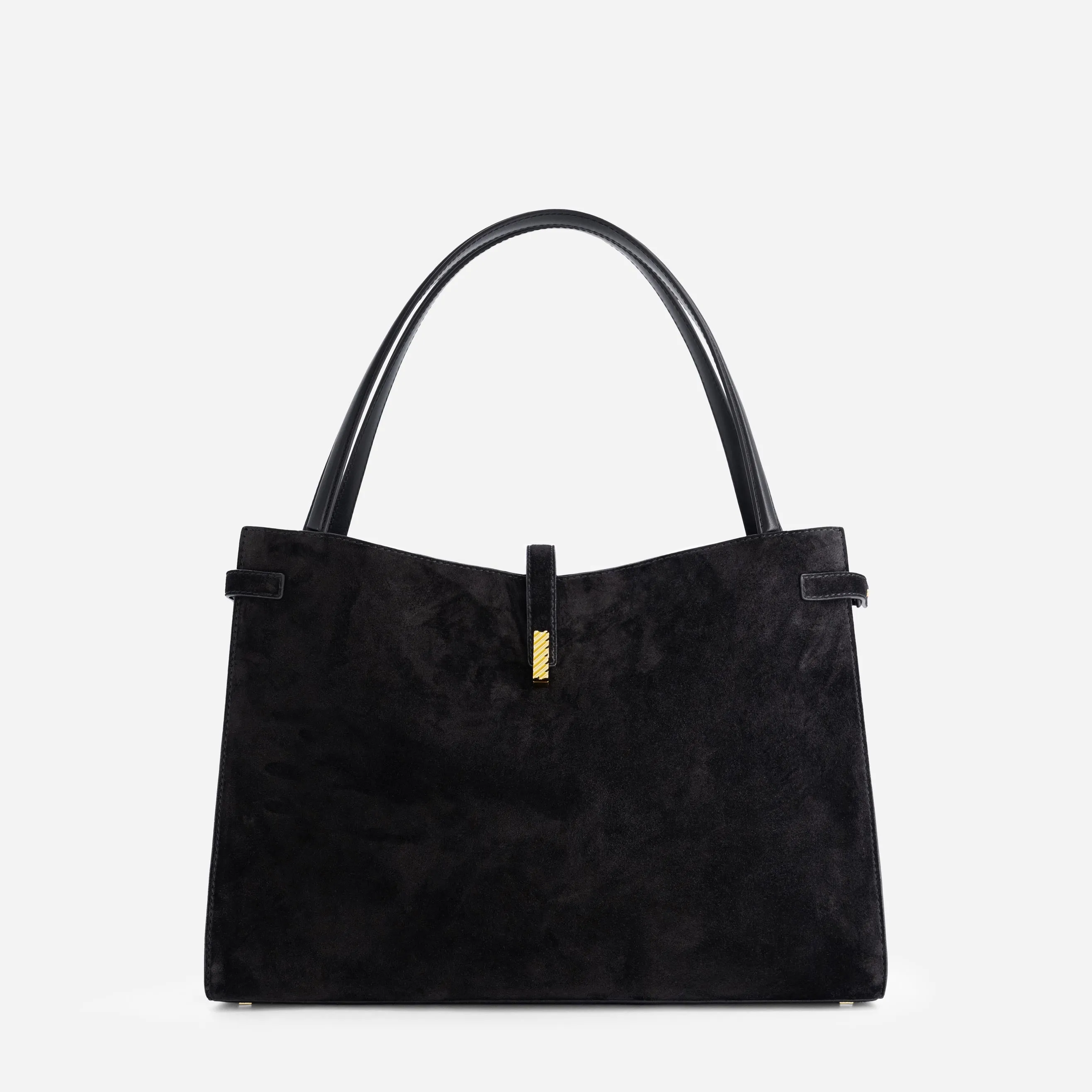 Isla Tote - Suede Black