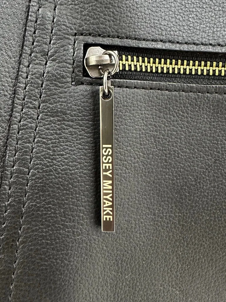 Issey Miyake Reversible Leather Tote