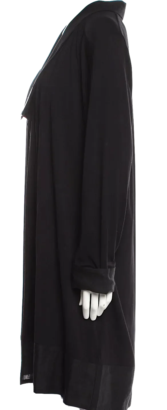 IVAN GRUNDAHL Copenhagen. Open Front Viscose Black Sweater