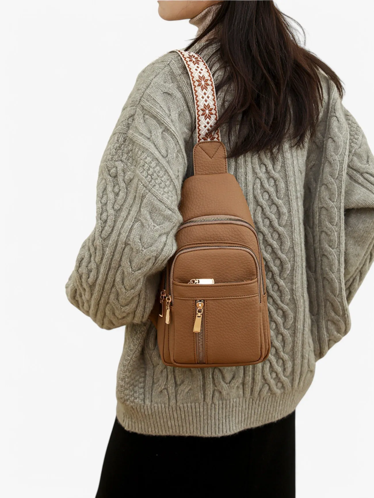 Jada | Women's Compact Crossbody Bag Travel Zipper Everyday