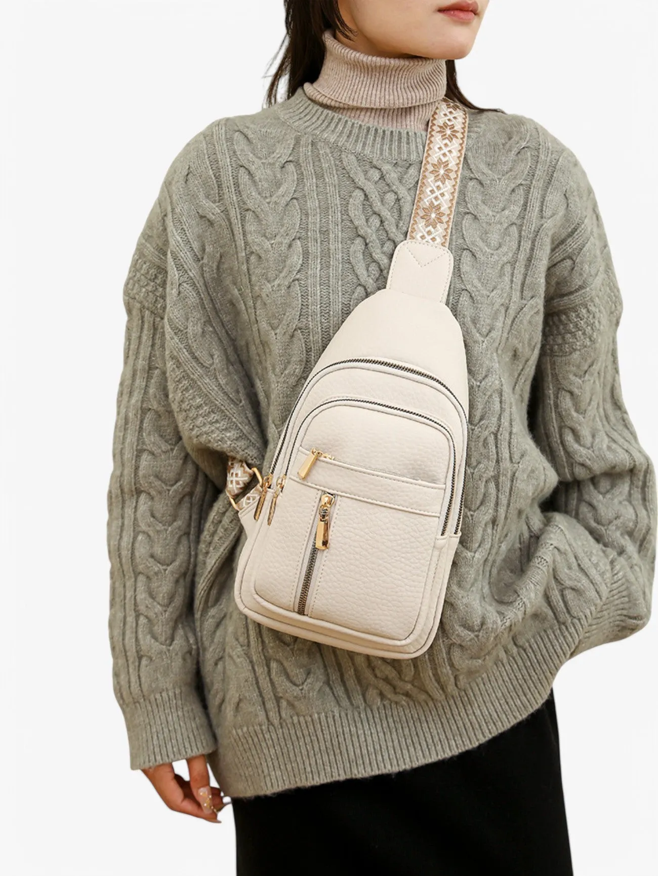Jada | Women's Compact Crossbody Bag Travel Zipper Everyday
