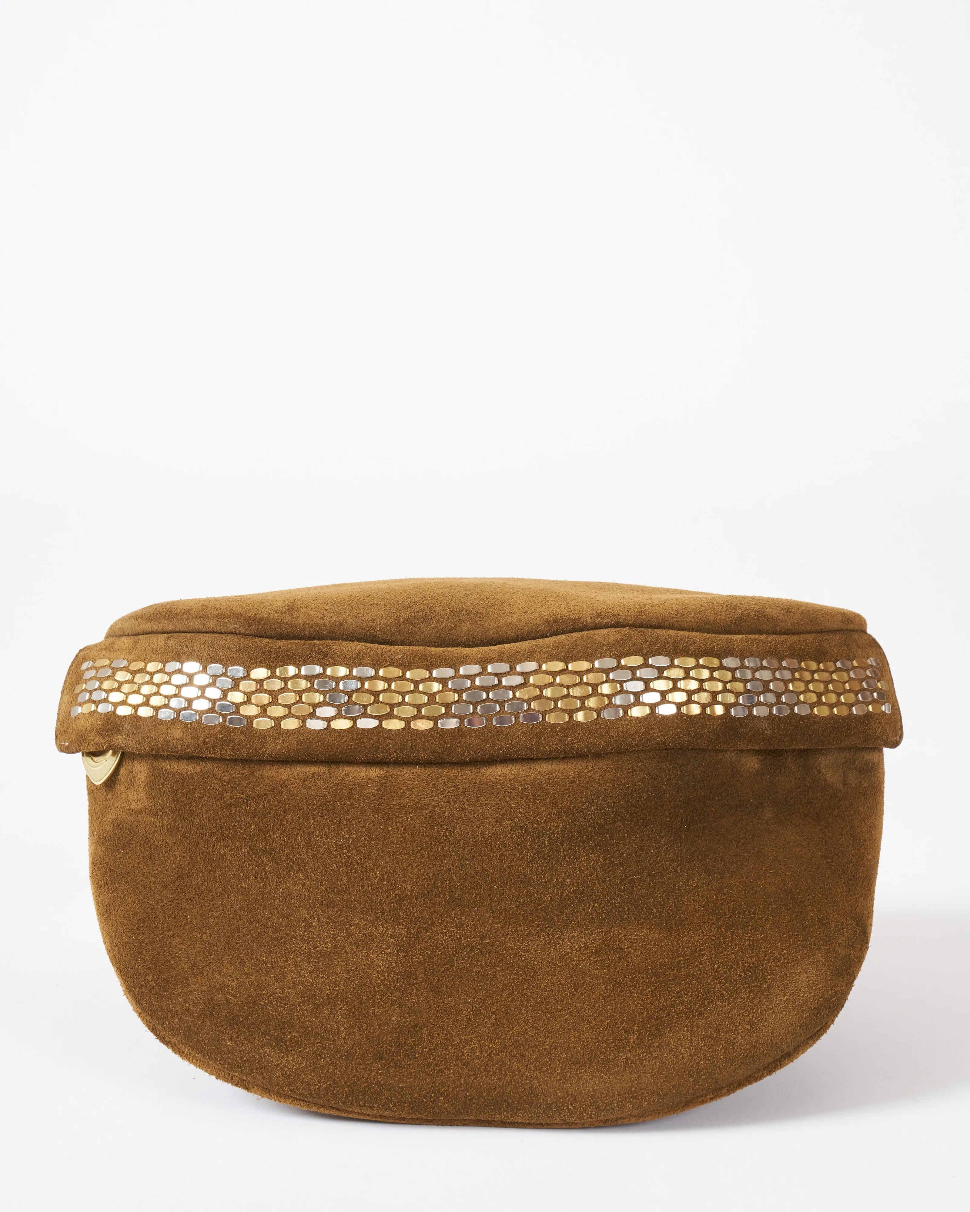 jem crossbody - moss suede