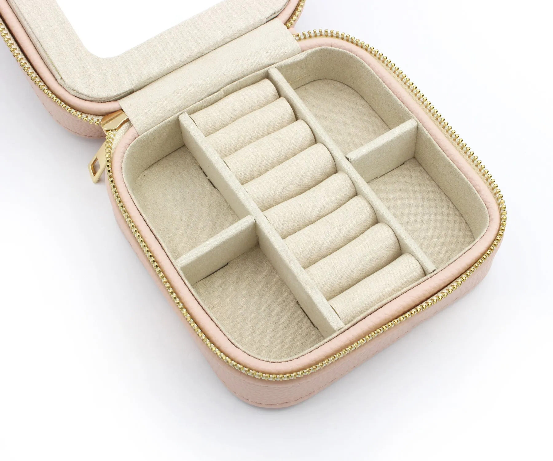 Jewelry Travel Case Rose Gold