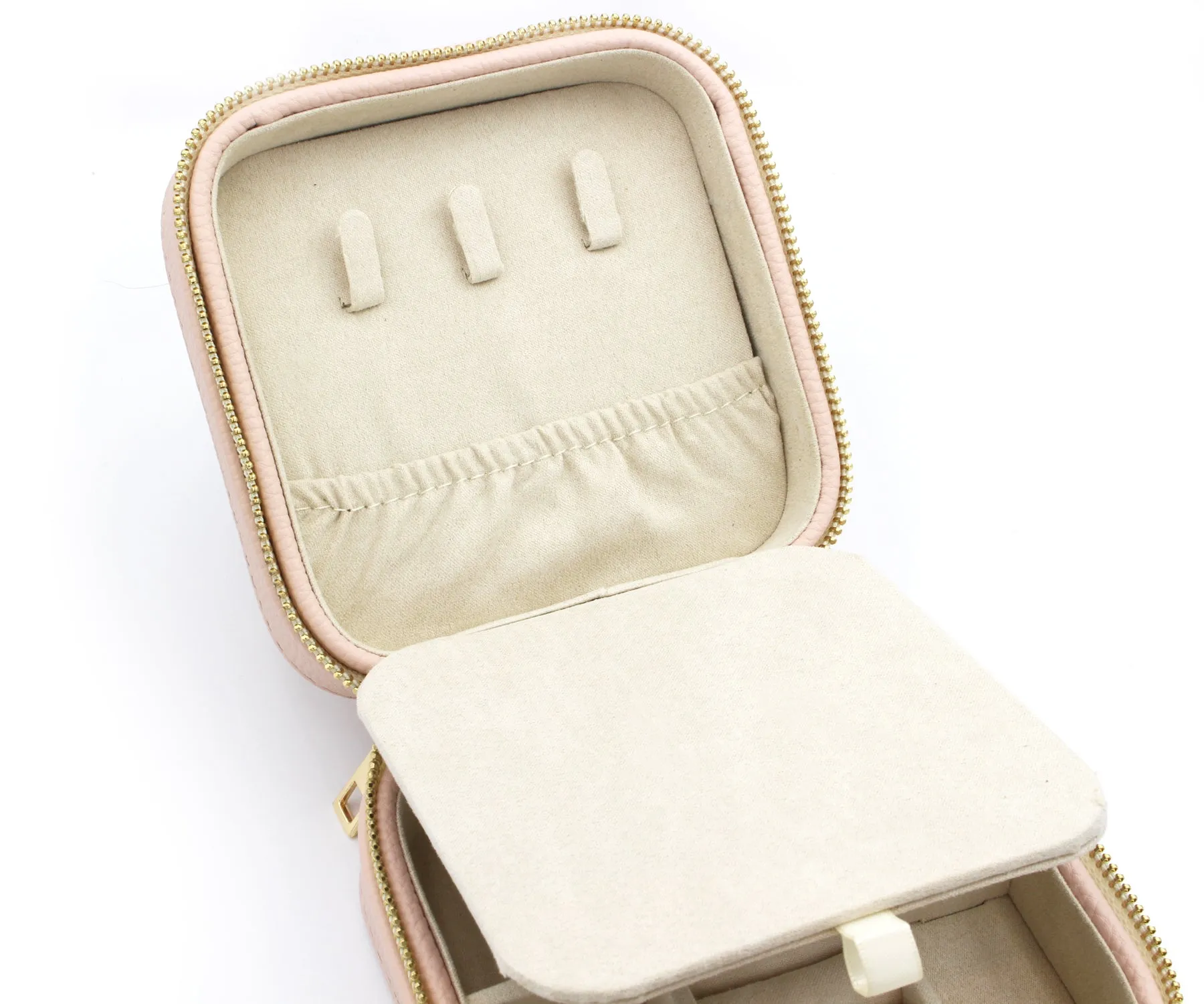 Jewelry Travel Case Rose Gold