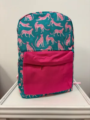 JM Girls Fun Prints Vinyl Backpack