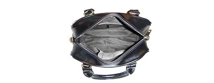 Just A Girl Boss Building Her Empire Purse Handbag Purple Silver