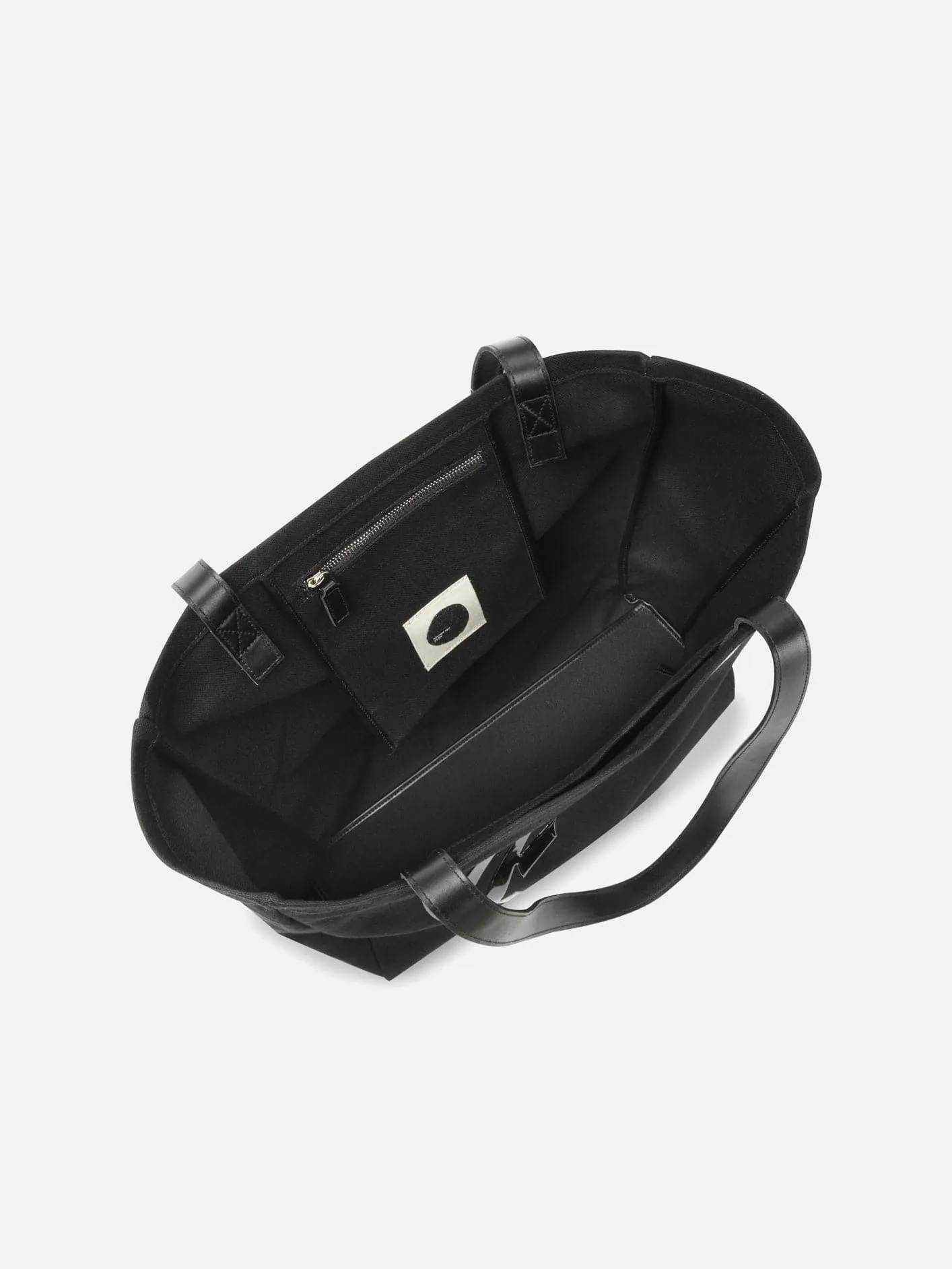 Kami Kanvas Tote Çanta - Siyah