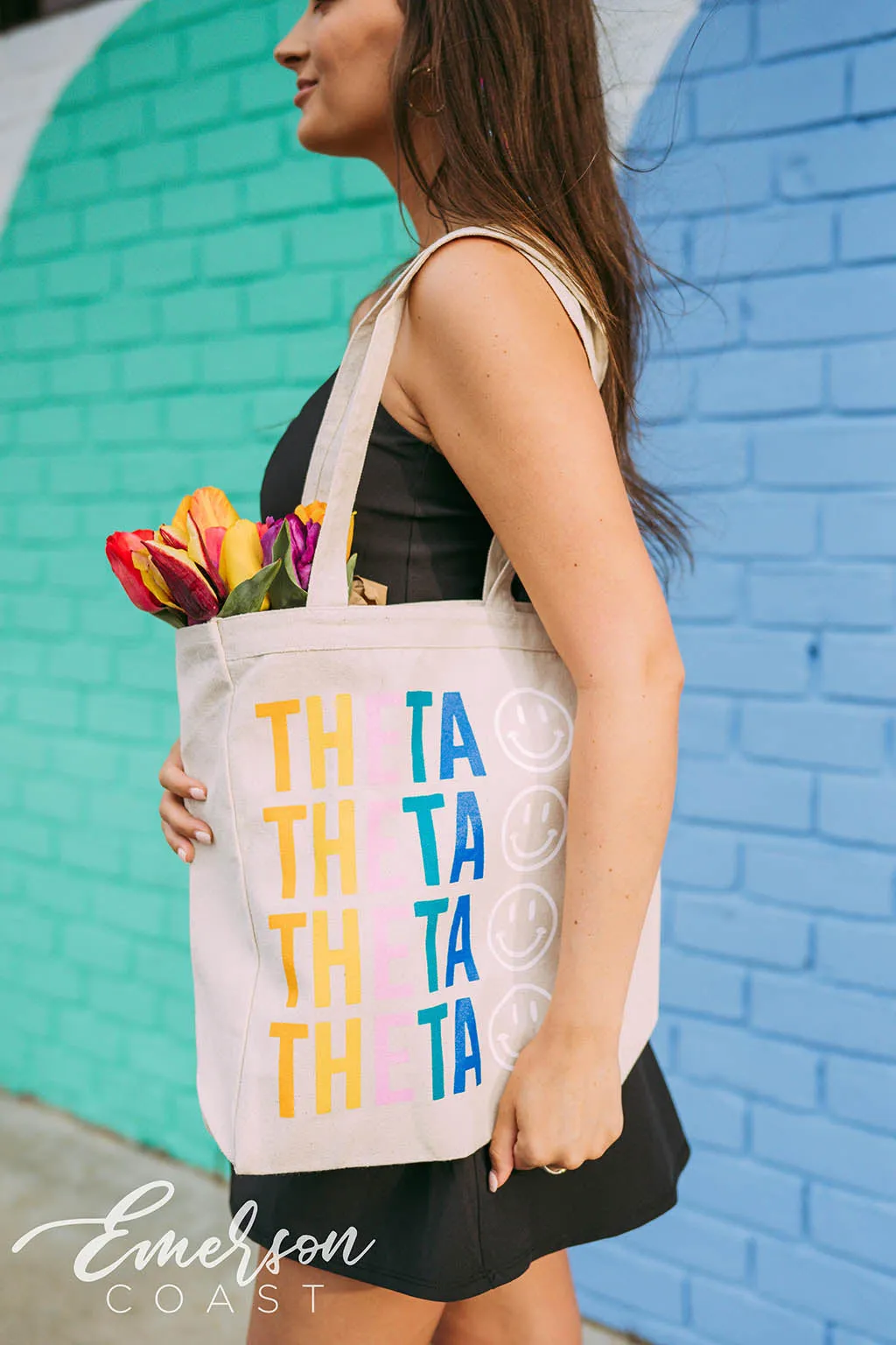Kappa Alpha Theta Rainbow PR Bag