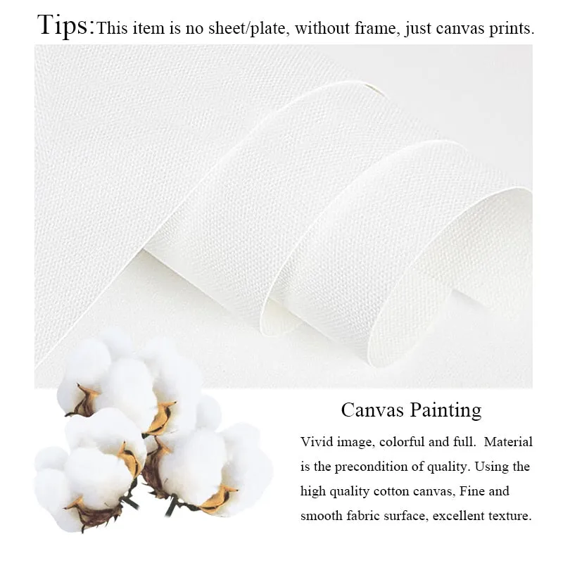 Karma Compilation of Unframed Canvas