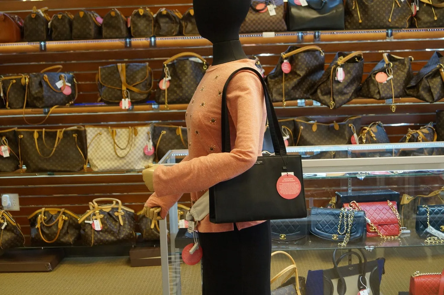 Kate Spade Black Nylon Tote Shoulder Bag