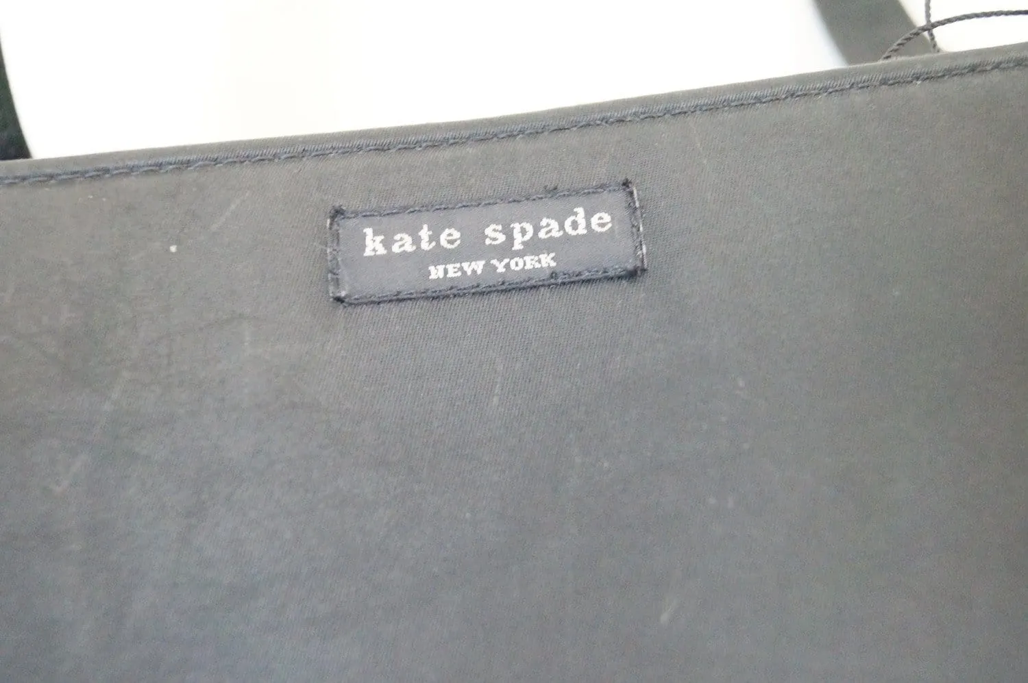 Kate Spade Black Nylon Tote Shoulder Bag