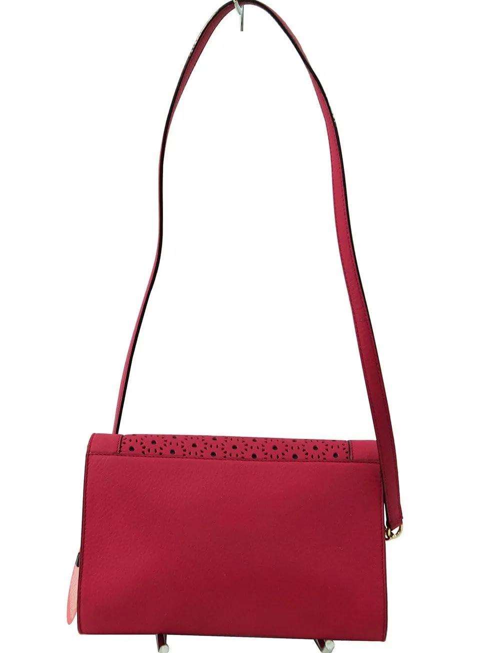 Kate Spade Kari Perri Lane Pink Leather Crossbody Shoulder Bag TT391