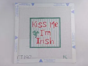 Kathy Schenkel CT197 Kiss Me I'm Irish