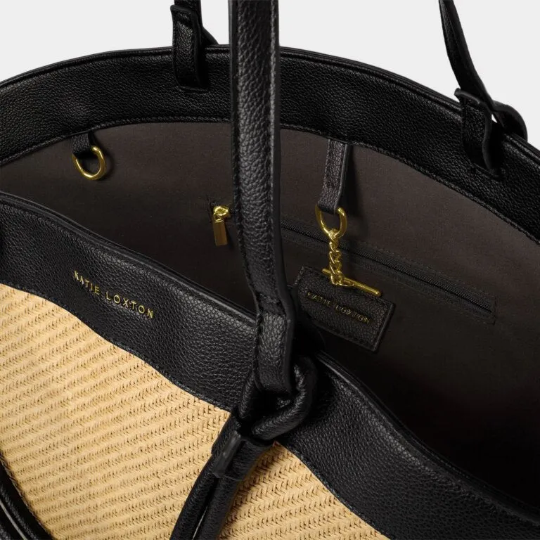 Katie Loxton Riviera Raffia Tote Bag