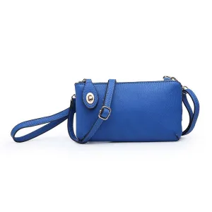 Kendall Crossbody/Wristlet- Royal Blue