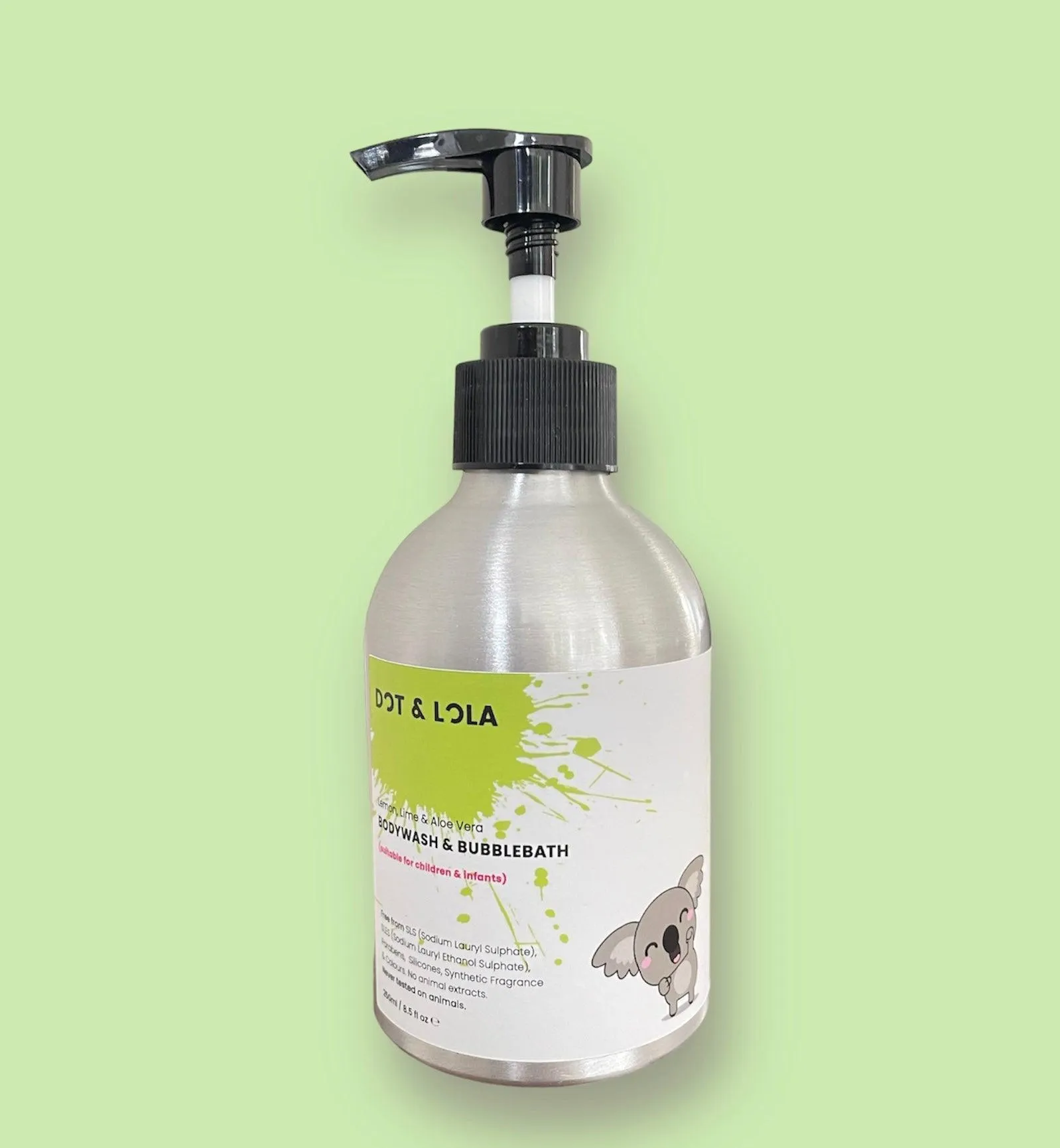 Kids 2 in 1 Bodywash and Bubblebath 250ml