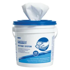 Kimberly-Clark Professional Kimtech Prep Wipers, White, 90 per roll, 06411