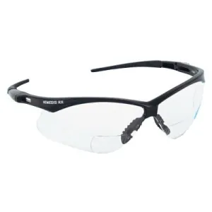 Kimberly-Clark Professional V60 Nemesis RX Safety Eyewear,  1.0 Diopter Polycarb Anti-Scratch Lenses, Black, 28618