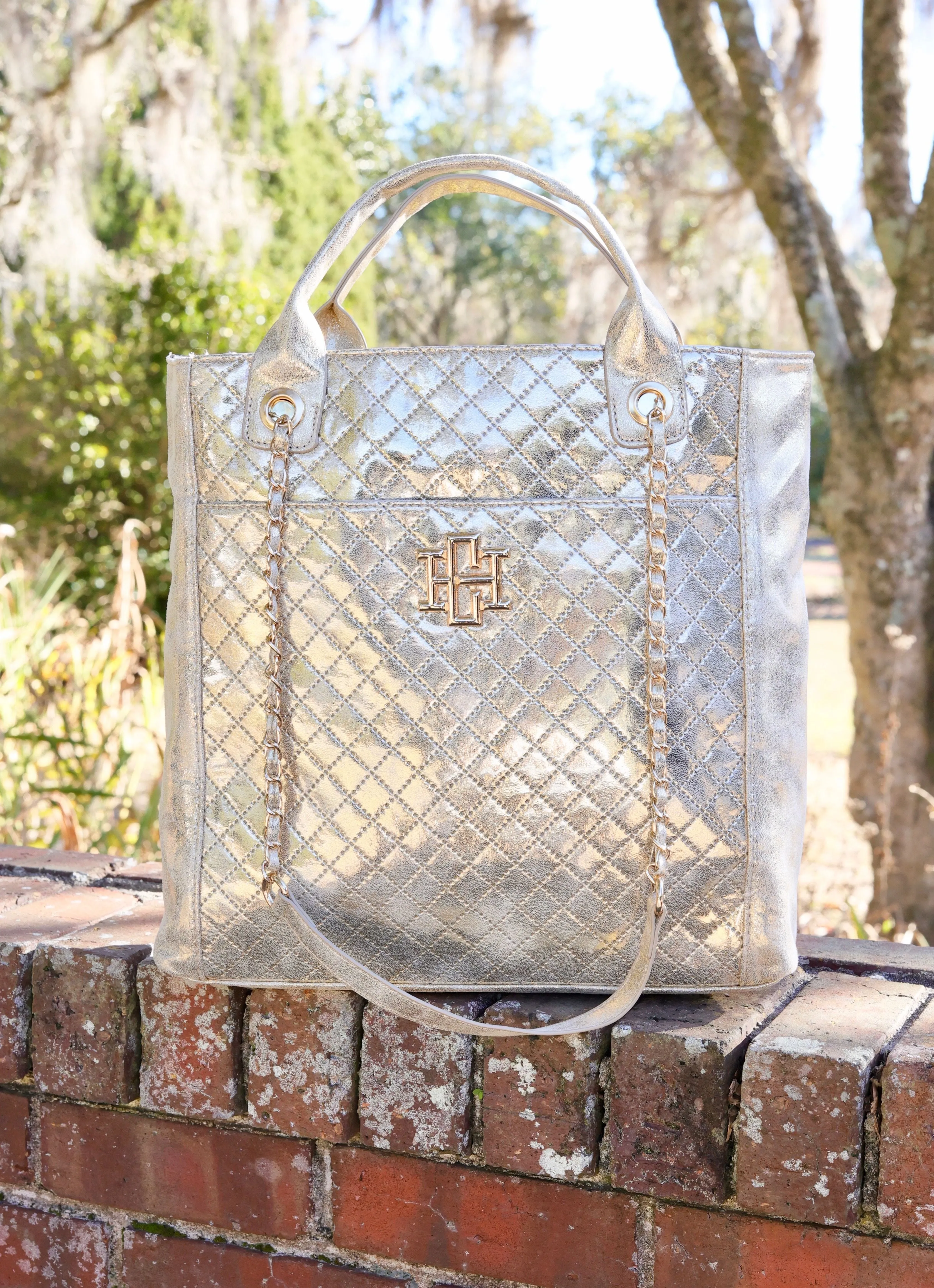 Kinzley Tote Champagne Pop
