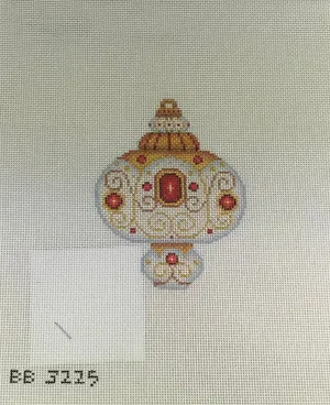 Kirk & Bradley BB3225 Ruby Jewels Ornament