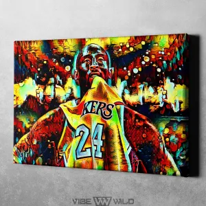Kobe Bryant Canvas Painting Wall Art