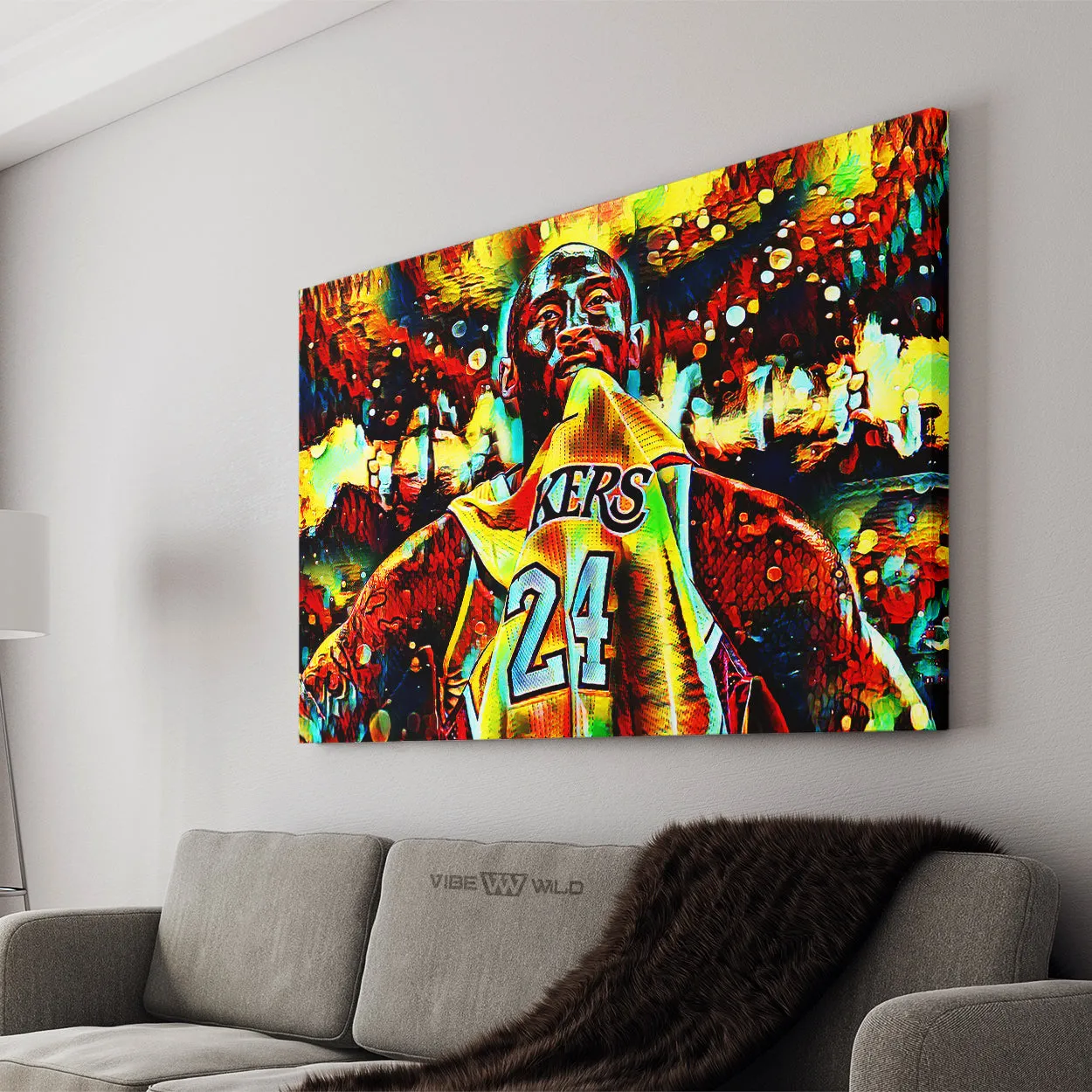 Kobe Bryant Canvas Painting Wall Art