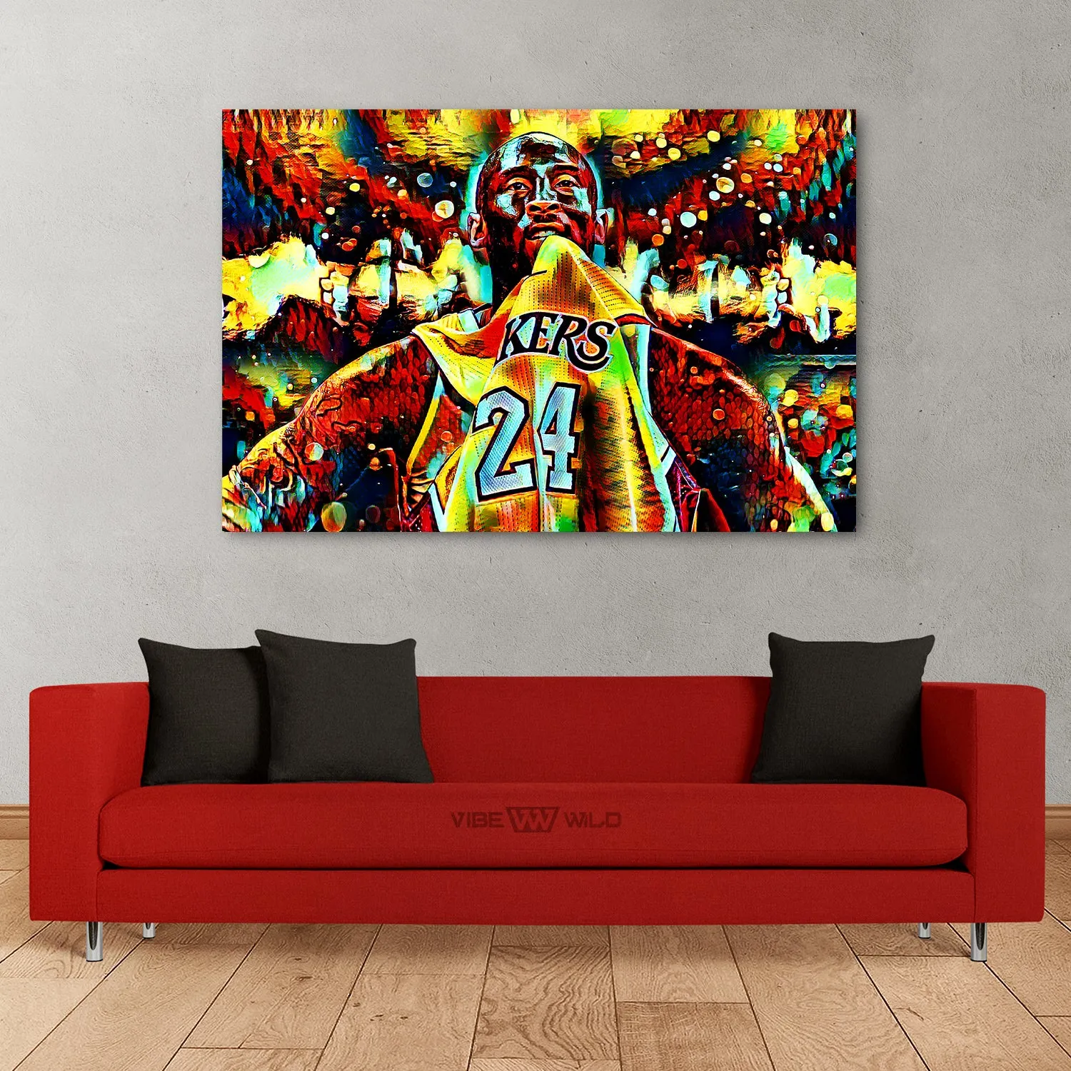 Kobe Bryant Canvas Painting Wall Art