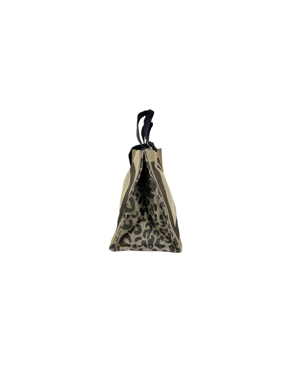 L Tote Logo Animalier - Brown Animalier