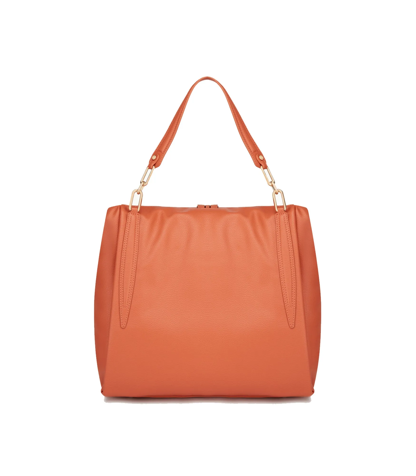 L Tote - Terracotta