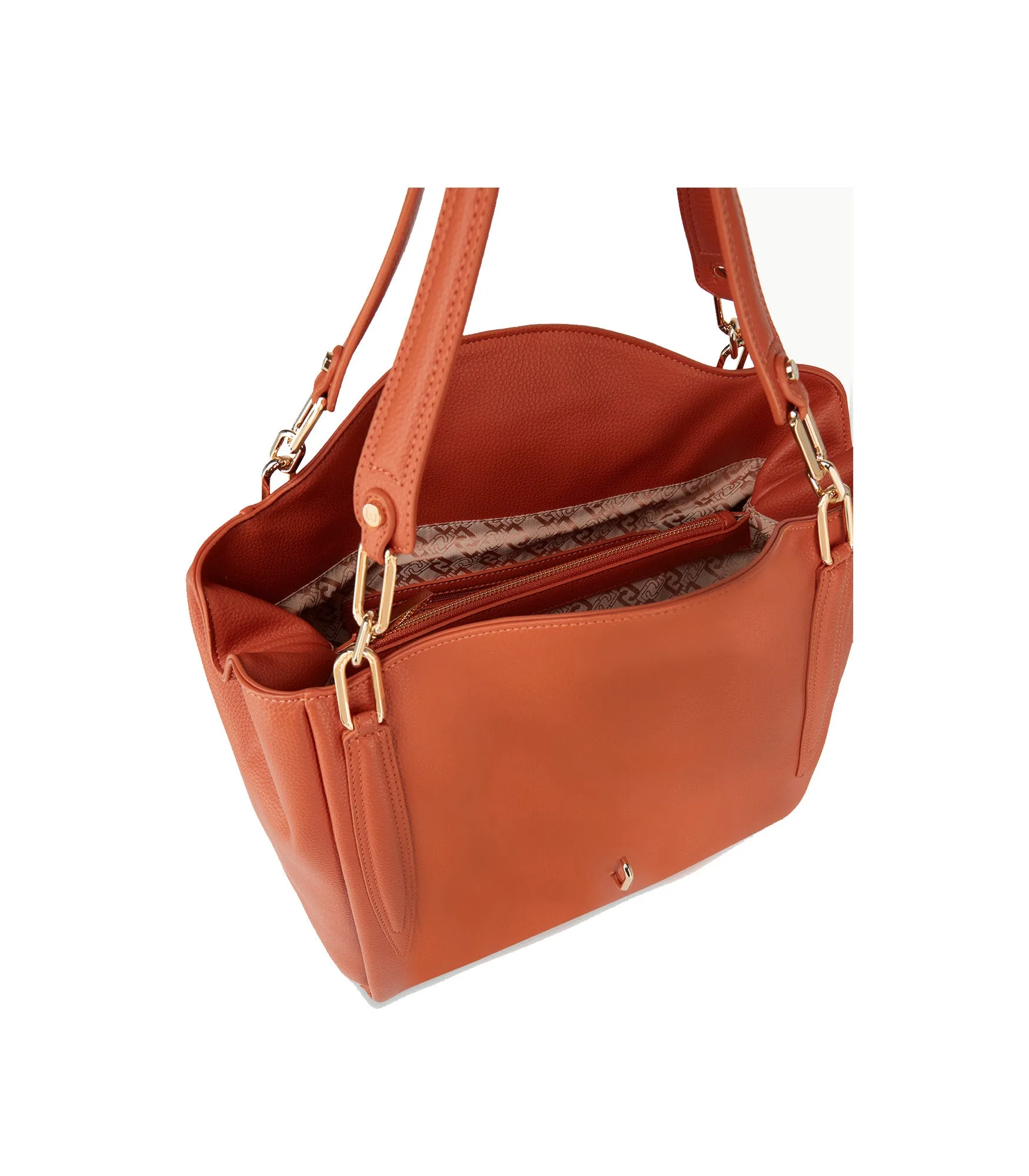 L Tote - Terracotta
