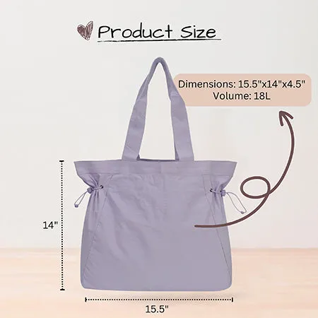 Lavender NGIL Shopper Tote Bag