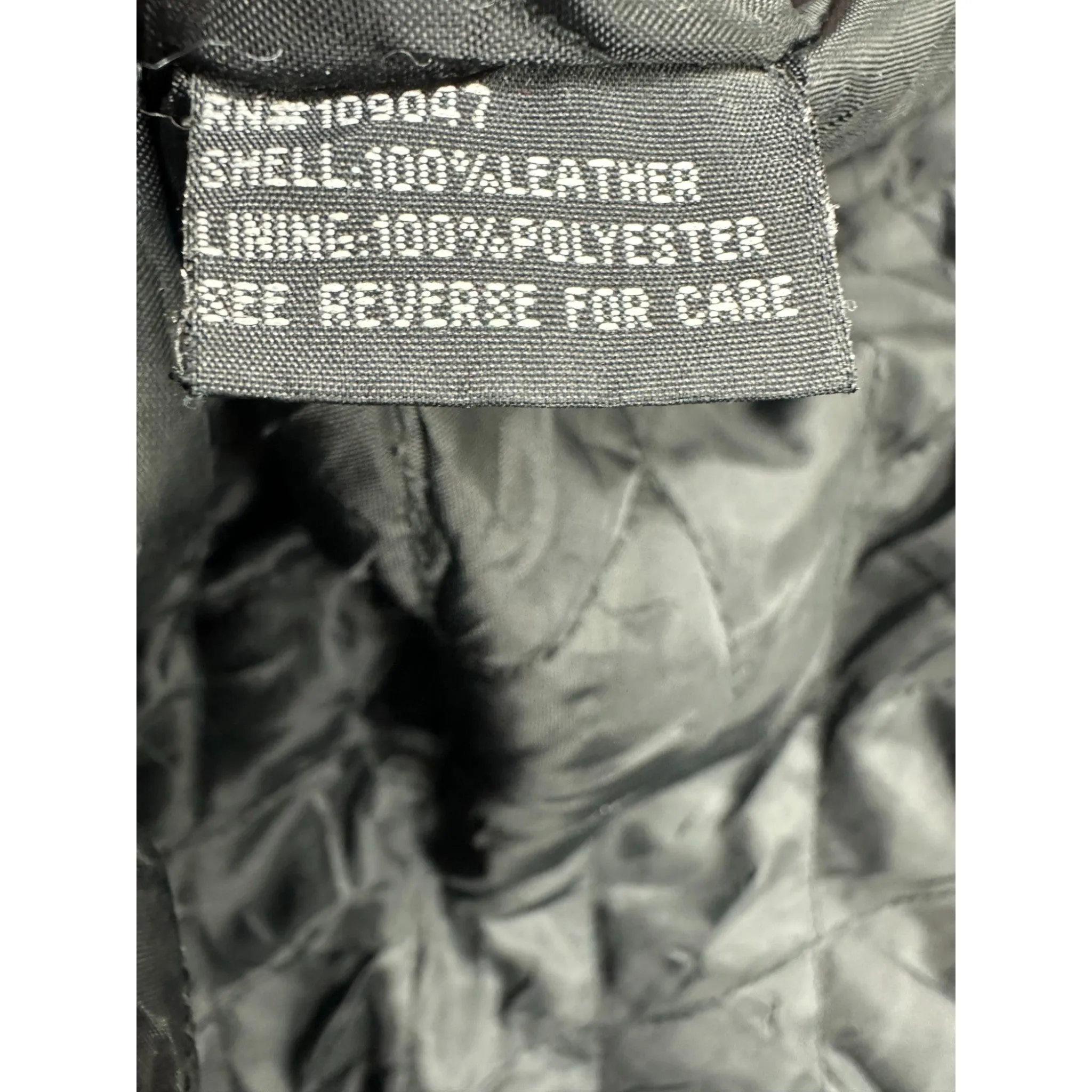 LEATHER CARS "FULL PRINT" JACKET - (L)
