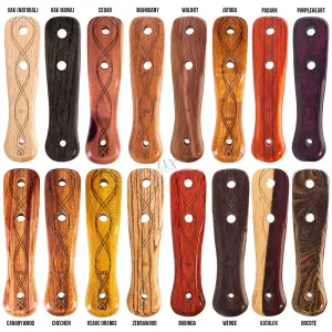 Leather Paddle w/ Floral Engraving
