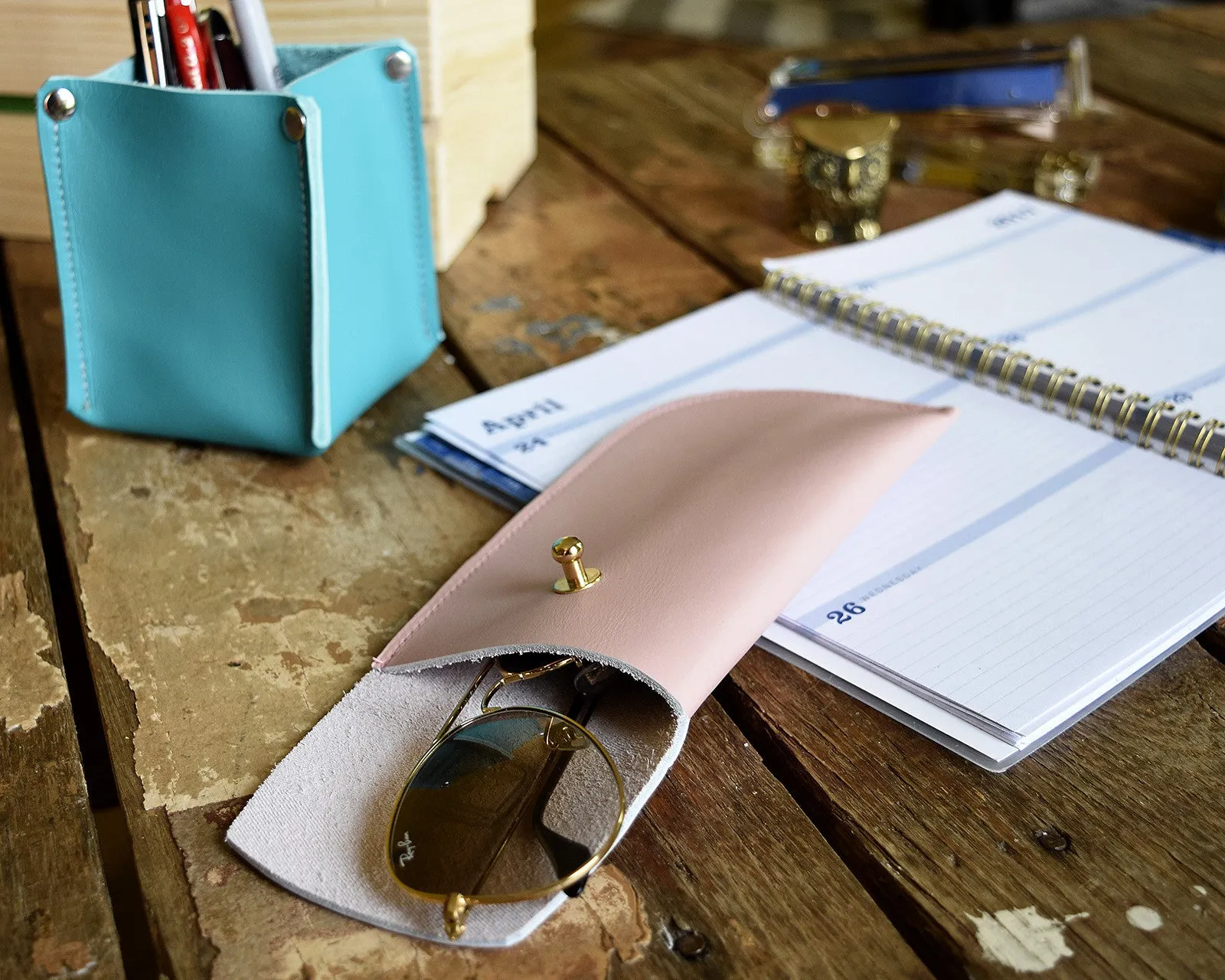 Leather Sunglass Case