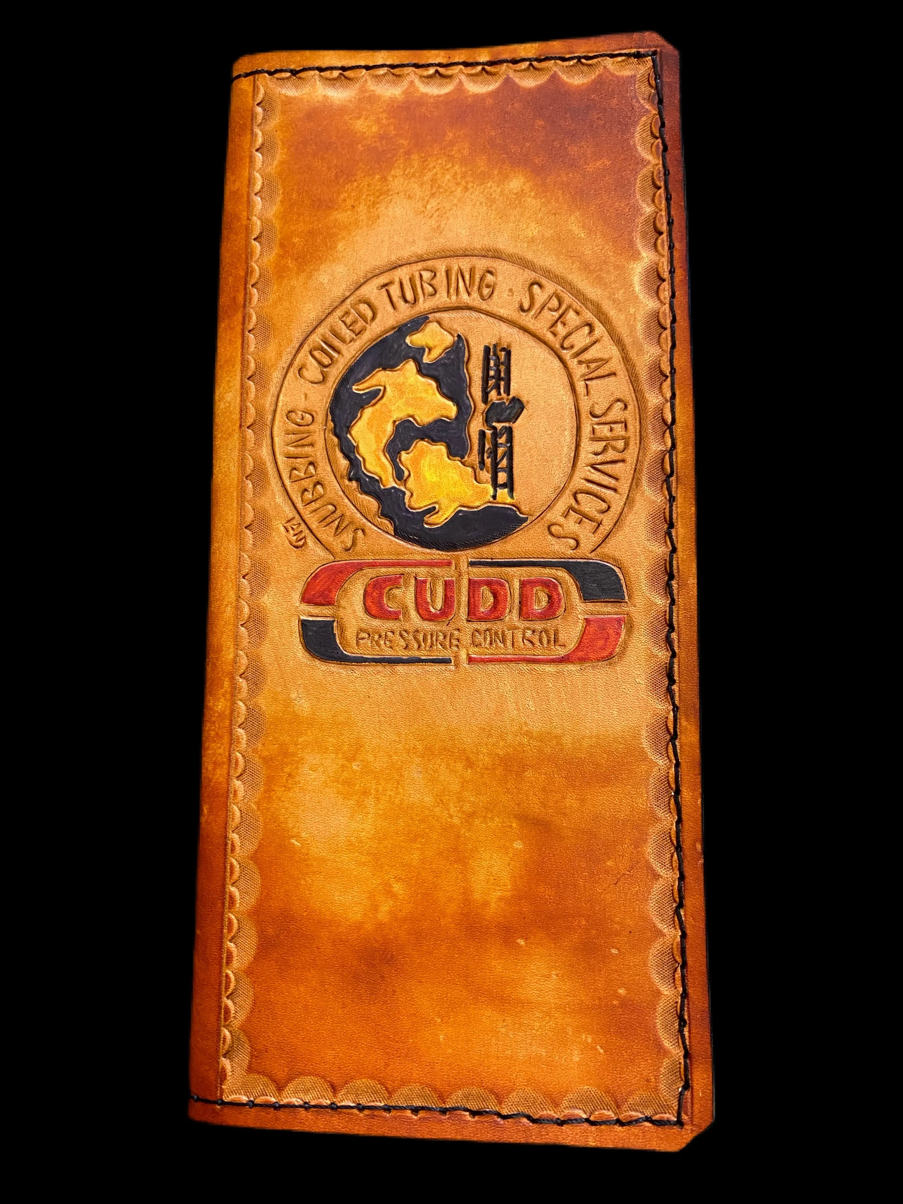 Leather Tally Book - Custom Handmade