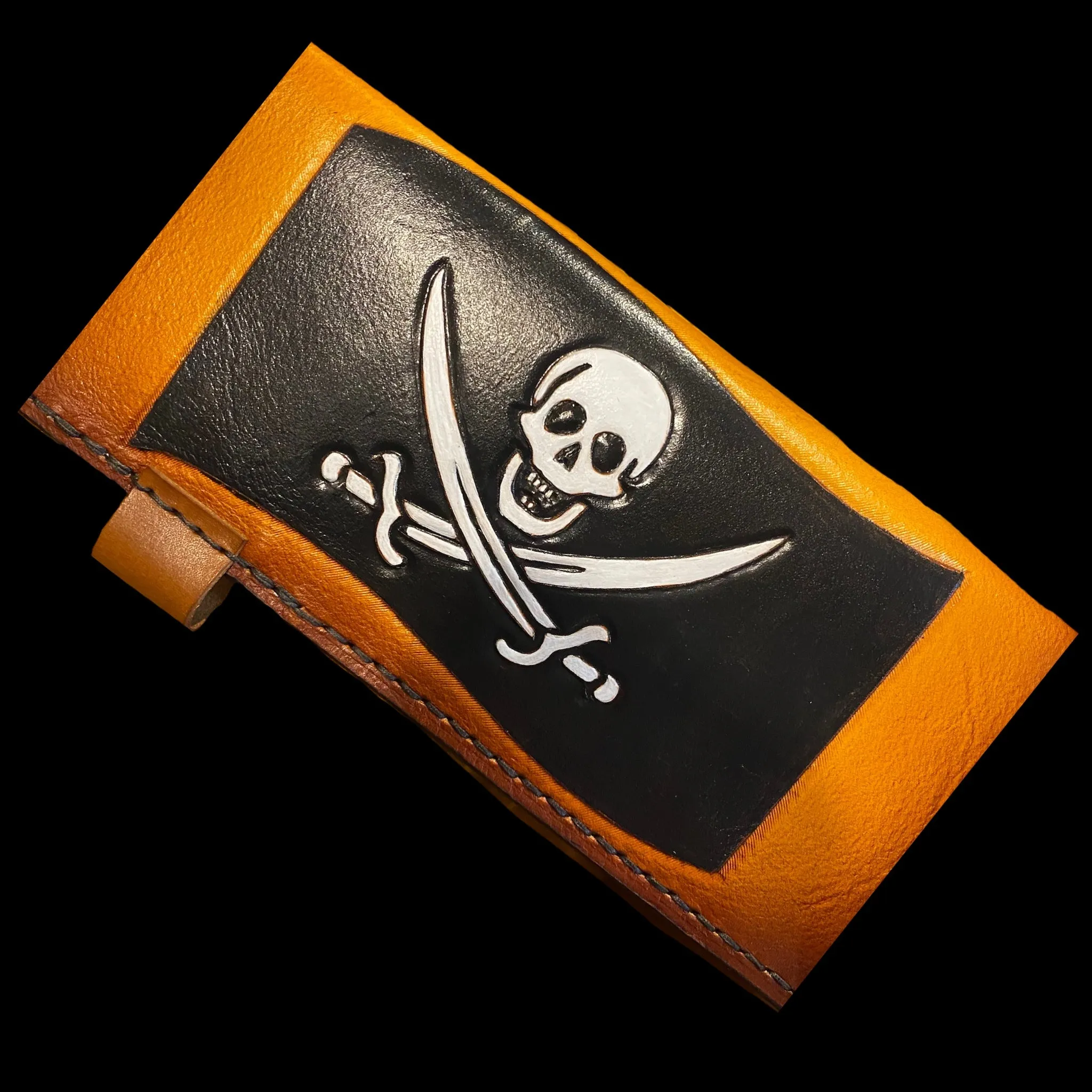 Leather Tally Book - Custom Handmade